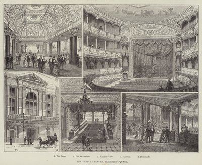 Das Empire Theatre, Leicester-Square von Frank Watkins